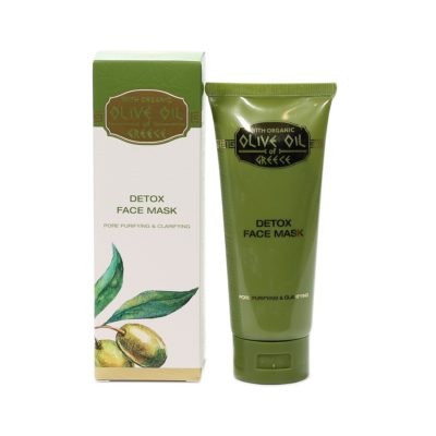 Μάσκα προσώπου για αποτοξίνωση με ελαιόλαδο