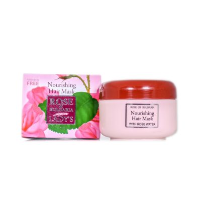 Θρεπτική μάσκα μαλλιών με ροδόνερο Rose of Bulgaria Biofresh