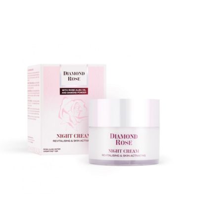 Αναζωογονητική κρέμα νύχτας Diamond Rose Biofresh