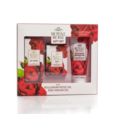 Γυναικείο σετ δώρου με μίνι αφρόλουτρο Royal Rose Biofresh