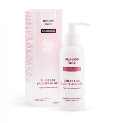 Micellar face wash gel Diamond Rose Biofresh