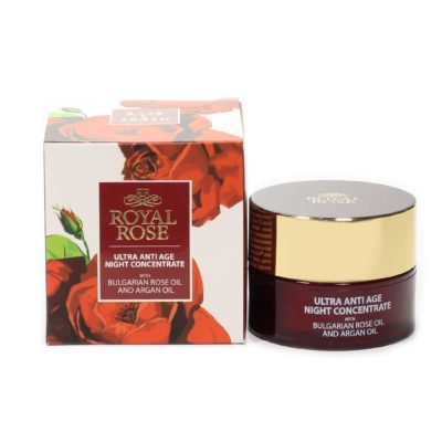 Ultra anti-age night cream με έλαιο ρόδου Royal Rose Biofresh