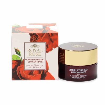 Ultralifting day concentrate with Bulgarian rose oil Royal Rose Biofresh