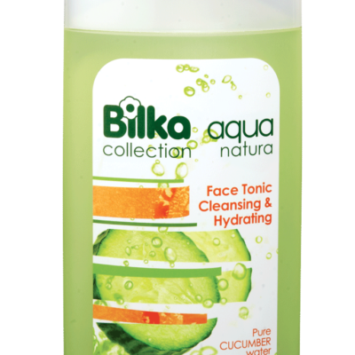 Ενυδατικό και καθαριστικό τονωτικό προσώπου με εκχύλισμα αγγουριού και πεπονιού Bilka Aqua Natura