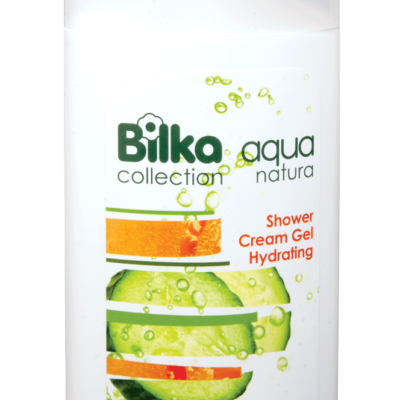 Ενυδατικό αφρόλουτρο με εκχύλισμα αγγουριού και πεπονιού Bilka Aqua Natura