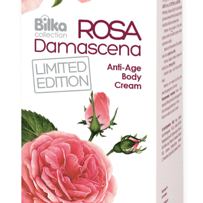 Αντιγηραντική κρέμα σώματος με αιθέριο τριαντάφυλλο Bilka Rosa Damascena