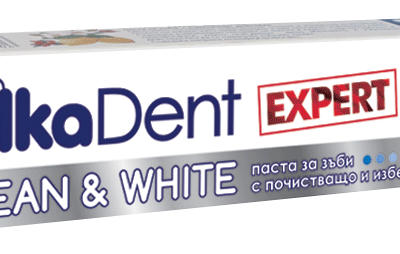 Λευκαντική οδοντόκρεμα Expert clean & white Bilka Dent
