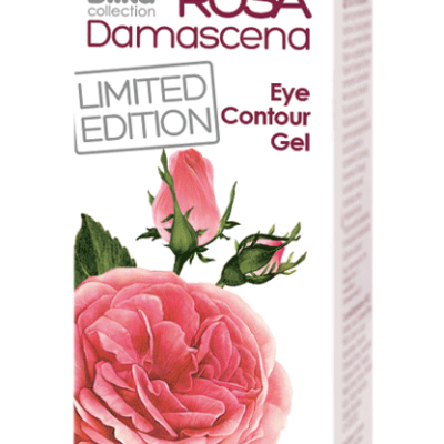 Τζελ περιγράμματος ματιών με ροδόνερο Bilka Rosa Damascena