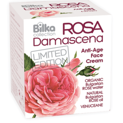 Αναζωογονητική αντιρυτιδική κρέμα με τριαντάφυλλο Bilka Rosa Damascena