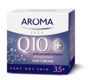 Κρέμα ημέρας για πολύ ξηρό δέρμα Aroma Q10+