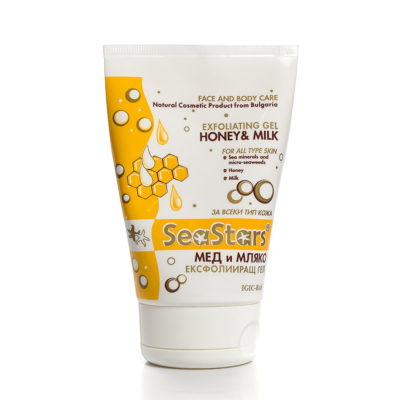 Απολεπιστικό τζελ για πρόσωπο και σώμα Μέλι και γάλα Black Sea Stars