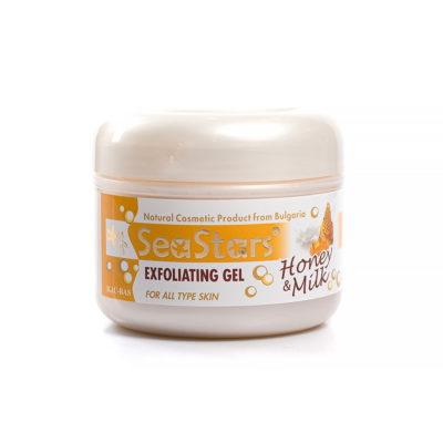 Απολεπιστικό τζελ για πρόσωπο και σώμα Μέλι και γάλα Black Sea Stars