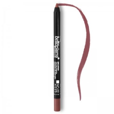 Waterproof mineral lip gel-liner Nude 002 Bellapierre Cosmetics