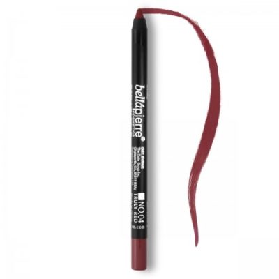 Waterproof mineral lip gel liner Truly Red 004 Bellapierre Cosmetics