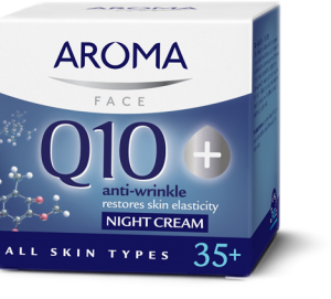 Νυχτερινή κρέμα Aroma Q10 +