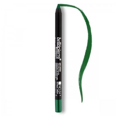 Waterproof gel eye liner Metalic Green 004 Bellapierre Cosmetics