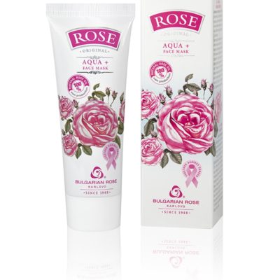 Εντατική ενυδατική μάσκα προσώπου με φυσικό τριαντάφυλλο Bulgarian Rose Karlovo