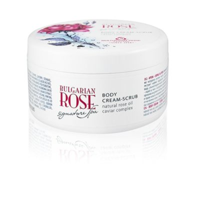 Απολέπιση σώματος με Caviar Complex και Rose Oil Signature Spa Bulgarian Rose