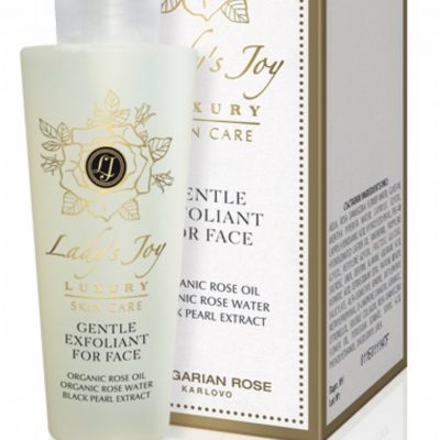 Λεπτή απολεπιστική του προσώπου Lady's Joy Luxury Bulgarian Rose Karlovo