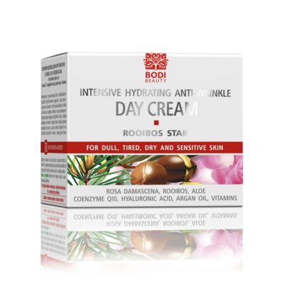 Εντατική ενυδατική αντιρυτιδική κρέμα ημέρας Rooibos Star Bodi Beauty