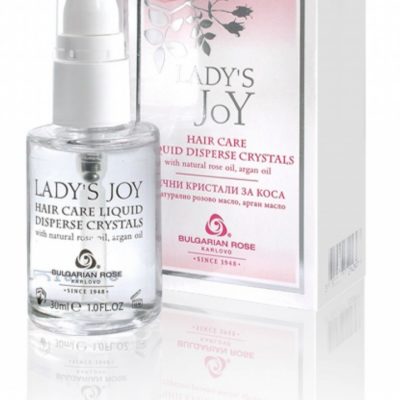 Υγροί κρύσταλλοι για τα μαλλιά Lady's Joy Bulgarian Rose Karlovo