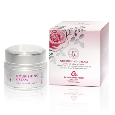 Θρεπτική κρέμα προσώπου με τριαντάφυλλο Lady's Joy Bulgarian Rose Karlovo