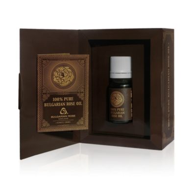 Φυσικό τριαντάφυλλο σε κουτί από χαρτοκιβώτιο Bulgarian Rose Karlovo