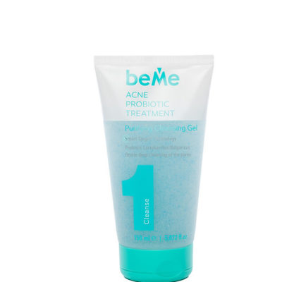 Gel Καθαρισμου  Προσώπου Acne Probiotic Treatment BeME