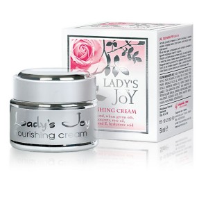 Θρεπτική κρέμα προσώπου με τριαντάφυλλο Lady's Joy Bulgarian Rose Karlovo