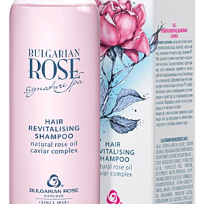 Repair shampoo με τριαντάφυλλο και χαβιάρι Signature Spa Bulgarian Rose Karlovo