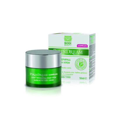Σούπερ αναζωογονητική κρέμα προσώπου νύχτας Pirin Dream Bodi Beauty