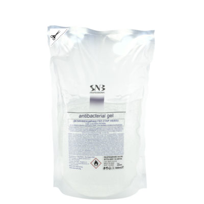 Αντιβακτηριακό τζελ με 75% αιθανόλη σε αναλώσιμο πληρωτικό 500 ml. SNB