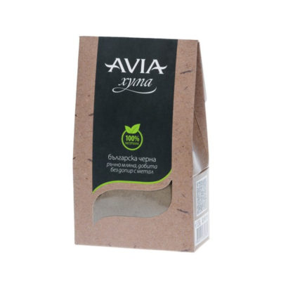 Φυσικό βουλγαρικό μαύρο Fuller's Earth πηλό Avia