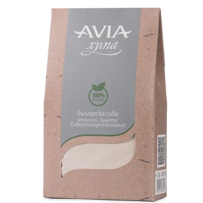 Φυσικό βουλγαρικό γκρι Fuller's Earth πηλό Avia