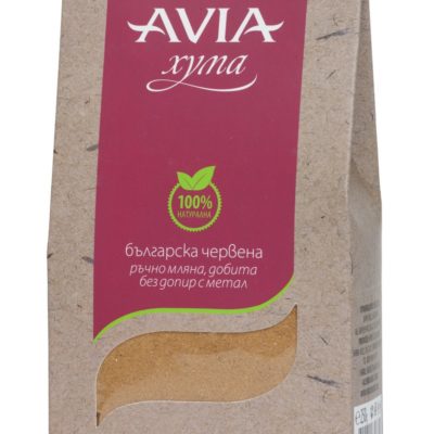 Φυσικό βουλγαρικό κόκκινο Fuller's Earth πηλό Avia