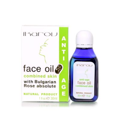 Αναζωογονητικό λάδι προσώπου και λαιμού για λιπαρό και συνδυασμένο δέρμα Ikarov