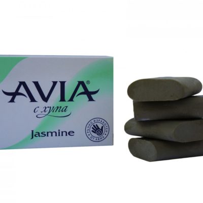 Σαπούνι με φυσική γη του Fuller's earth Avia Satinelle Jasmine